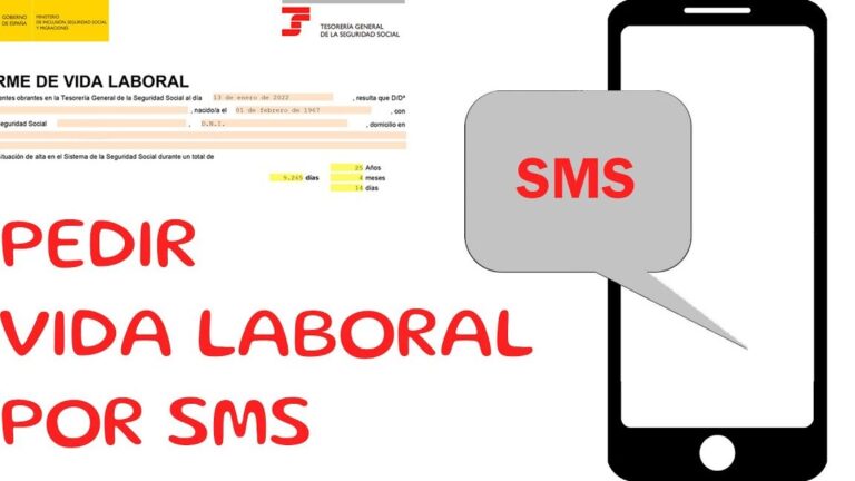 Cómo obtener fácilmente tu informe de vida laboral mediante SMS