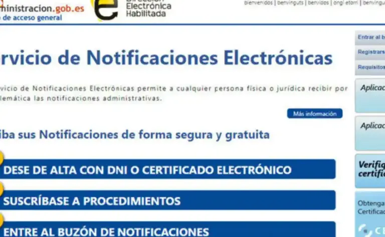 Servicio de notificaciones electrónicas: Todo lo que debes saber sobre la Dirección Electrónica Habilitada (DEH)